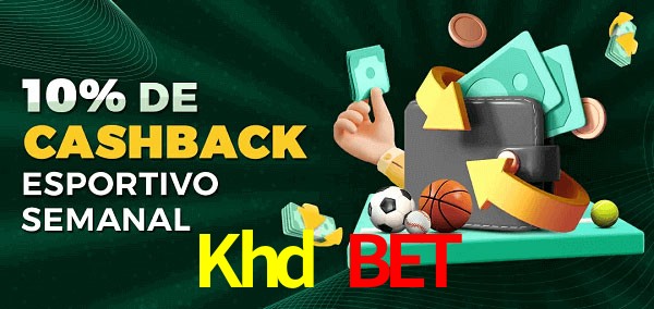 10% de bônus de cashback na Khd Bet